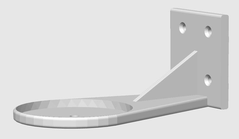 Reolink E1 Outdoor Camera Mount with Bird Control Spikes - 3D Printed