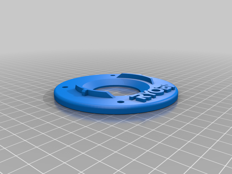 RTR18 Ryobi Router Plate/Base - 3 types for Ryobi ONE+ Route – 3D Printed