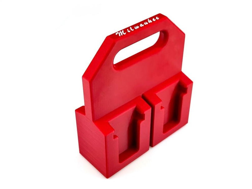 Milwaukee M18 Battery Caddy - 4-Pack (3D Printed)