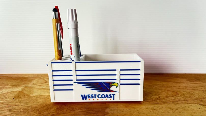 Westcoast Eagles - 3D Printed Desk Organizer