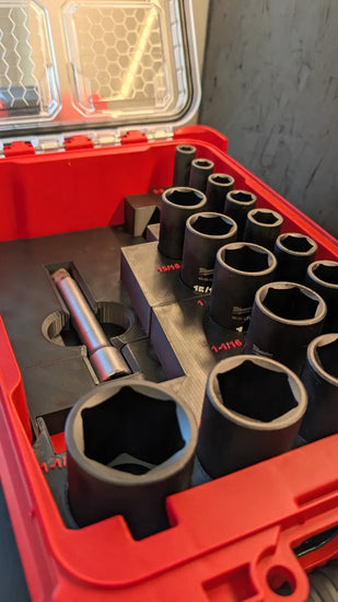 Packout Insert for M18 1/2" Wrench & 15pc SAE Sockets – Model 8435
