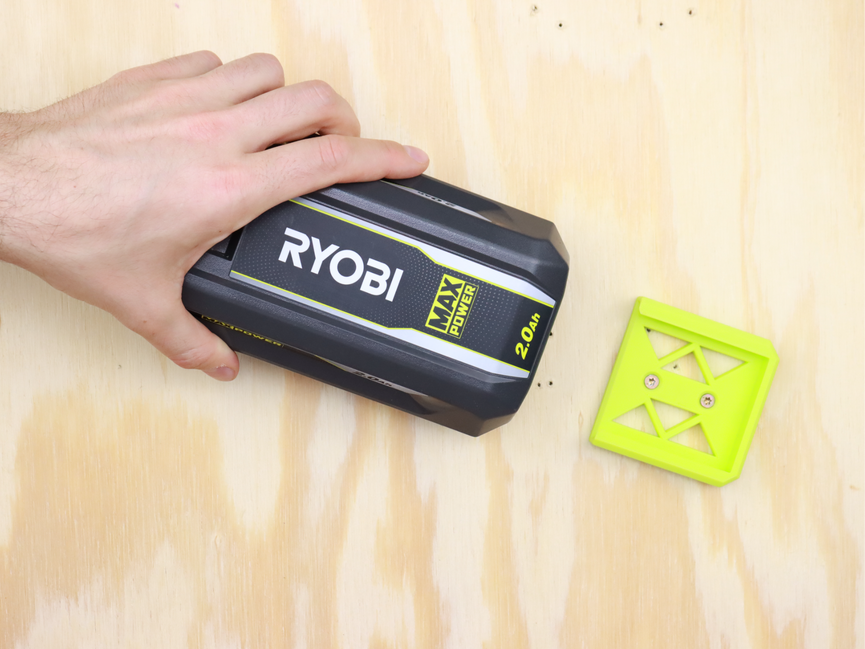 Ryobi 40V & 36V Max Power Battery Holder - Tool Holder