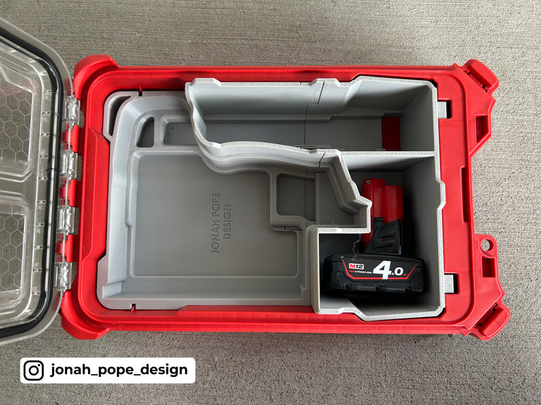 Milwaukee Packout Insert for M12 FUEL Jigsaw & Accessories – Fits 48228435 Compact Organiser