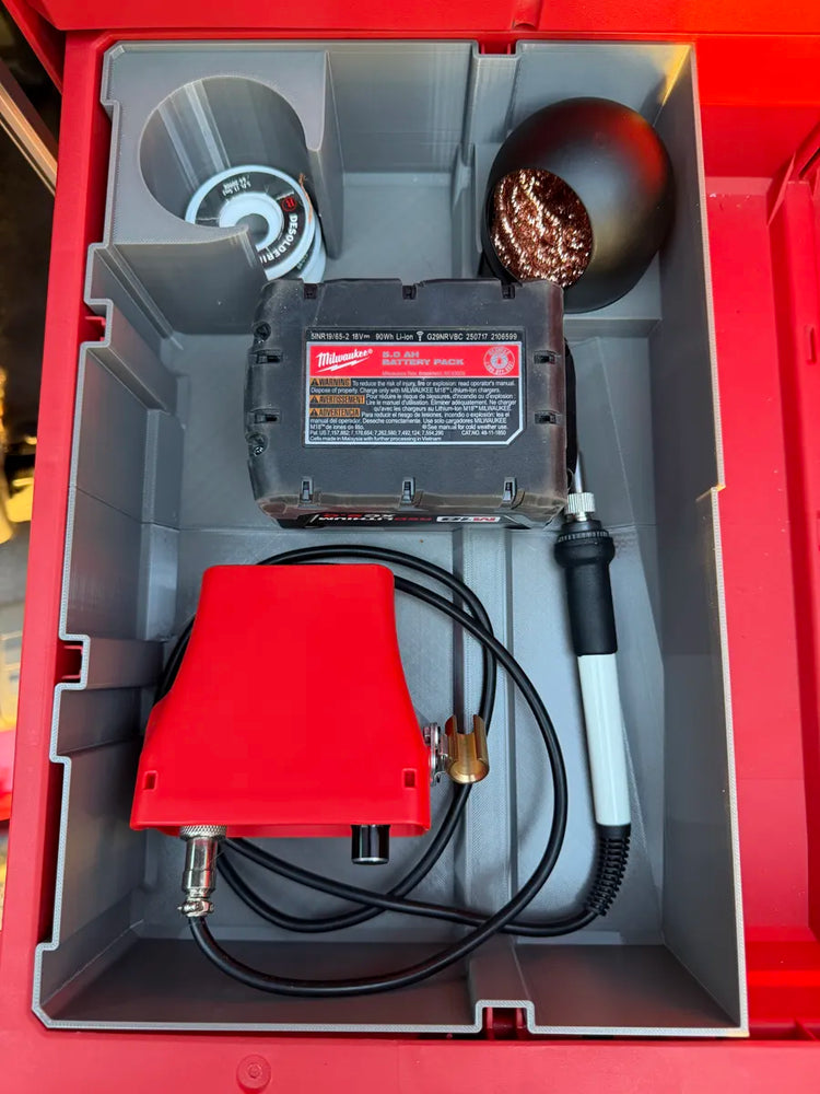 Milwaukee PACKOUT Drawer Solder Station