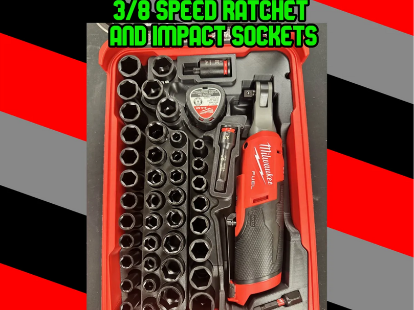 Milwaukee PACKOUT 3/8 in Speed Ratchet & Socket Insert