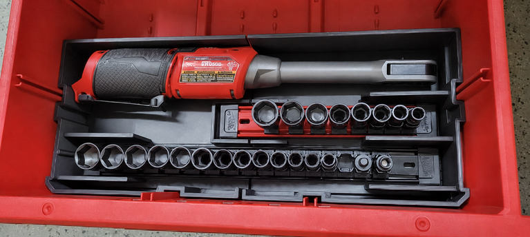 Milwaukee Insider Wrench PACKOUT Drawer Insert