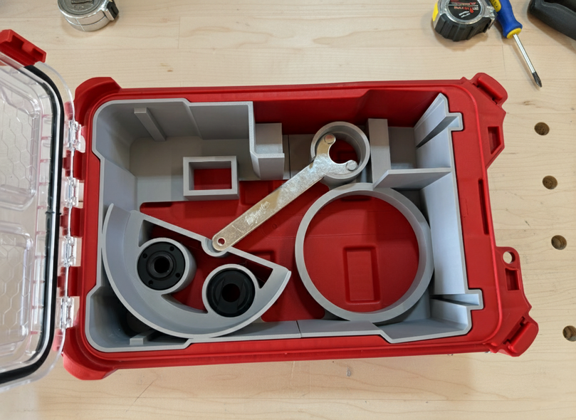 Milwaukee PACKOUT Organiser Milwaukee M18FSAGF125XB - 0X Angle Grinder
