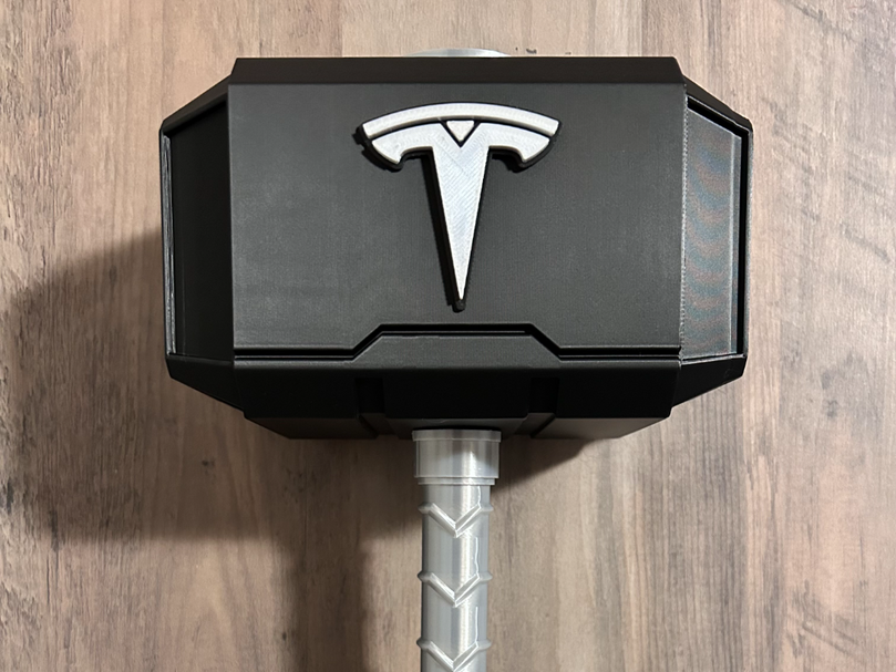 Tesla Mjolnir - Thor's Hammer - Battery Storage Insert - Tool Insert