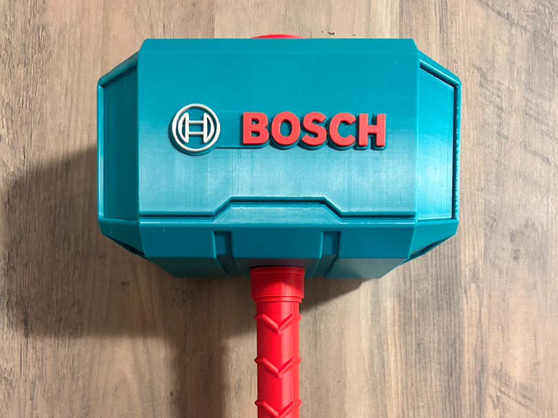 Bosch Mjolnir - Thor's Hammer - Battery Storage Insert - Tool Insert