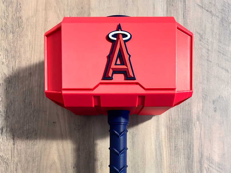 Los Angeles Angels Mjolnir - Thor's Hammer - Battery Storage Insert