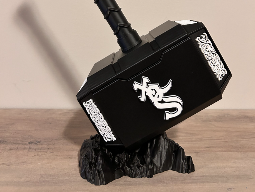 Chicago White Sox Mjolnir - Thor's Hammer - Battery Storage Insert