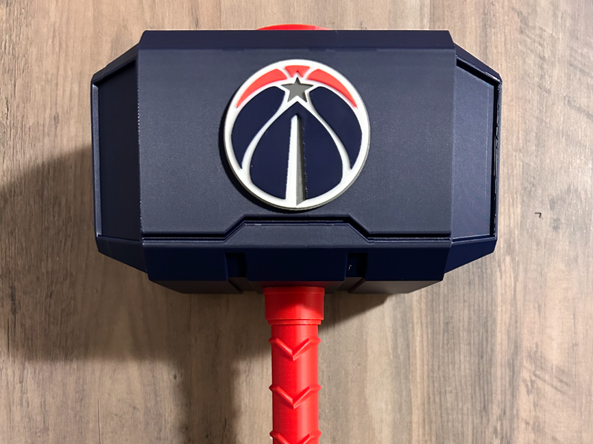 Washington Wizards Mjolnir - Thor's Hammer - Battery Storage Insert