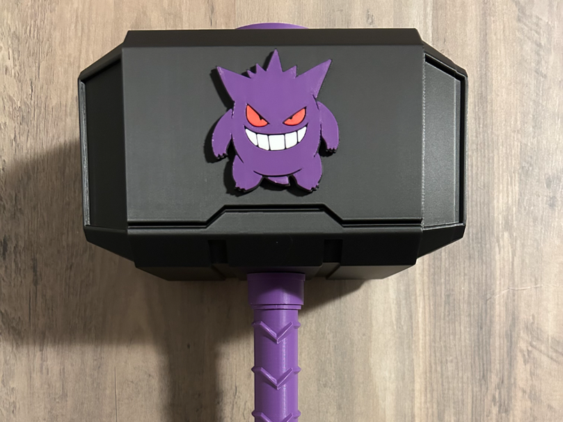 Gengar Mjolnir - Thor's Hammer - Battery Storage Insert - Tool Insert