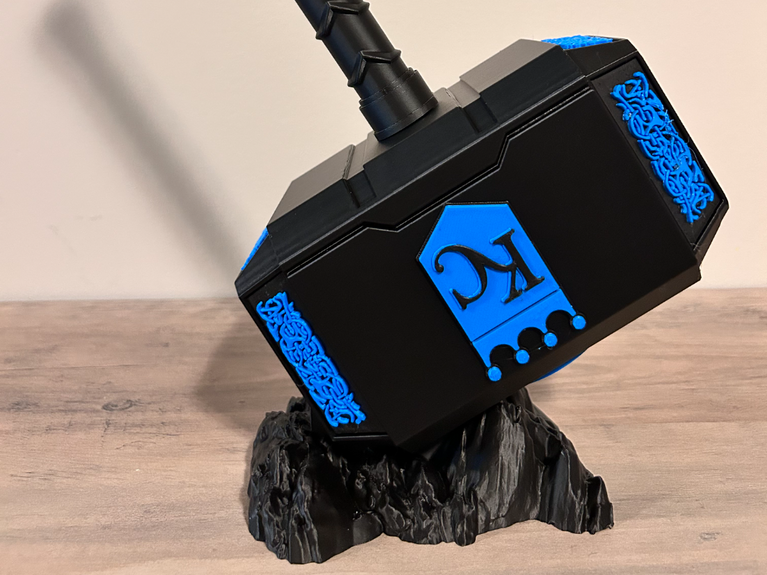 Kansas City Royals Mjolnir - Thor's Hammer - Battery Storage Insert