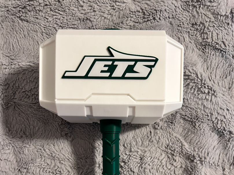 New York Jets Eclipse Mjolnir - Thor's Hammer - Battery Storage Insert