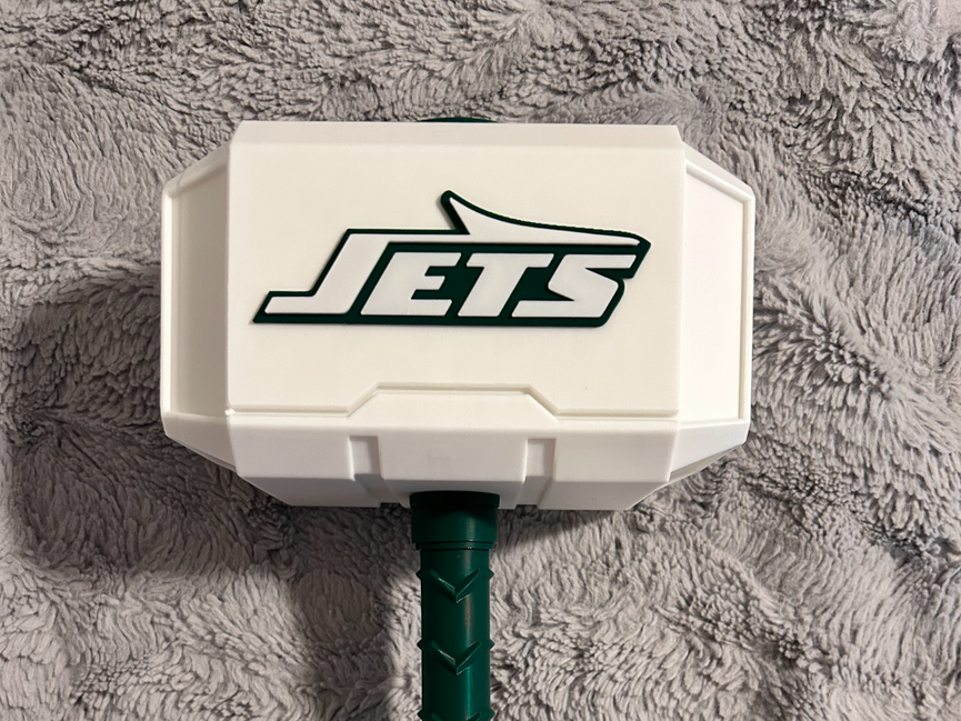 New York Jets Eclipse Mjolnir - Thor's Hammer - Battery Storage Insert