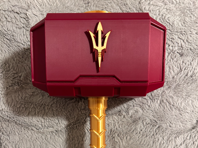Arizona State Sun Devils Mjolnir Thor's Hammer