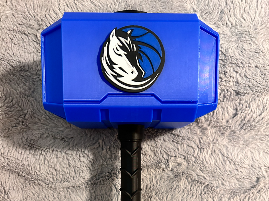 Dallas Mavericks Mjolnir Thor's Hammer