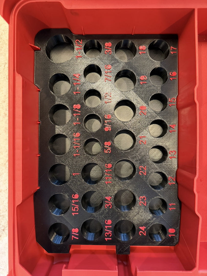Milwaukee PACKOUT Sockets and 1/2 Impact Insert - PACKOUT Insert