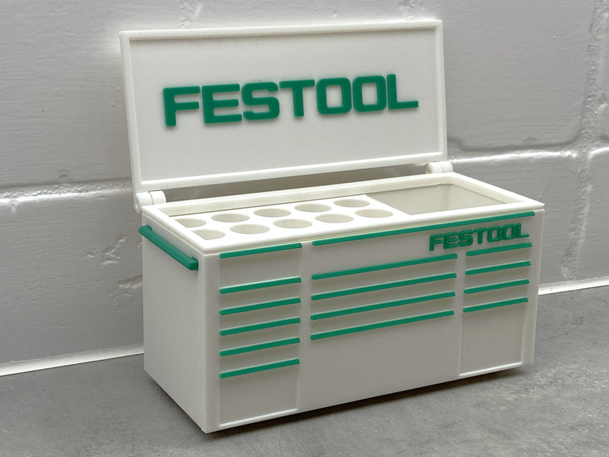 Festool Inspired Mini Toolbox Caddy - Battery Storage Insert - Tool Insert