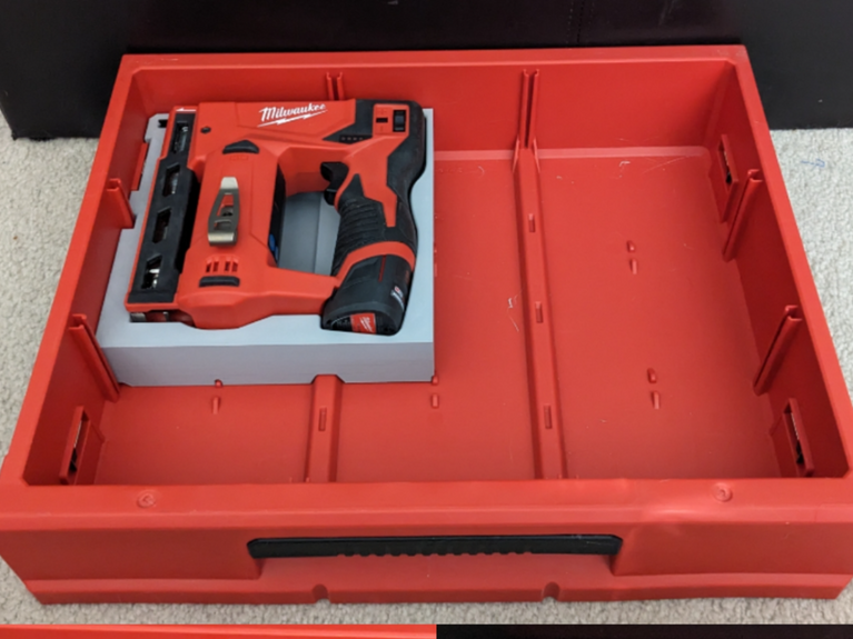 Milwaukee PACKOUT Insert For Milwaukee M12 Stapler