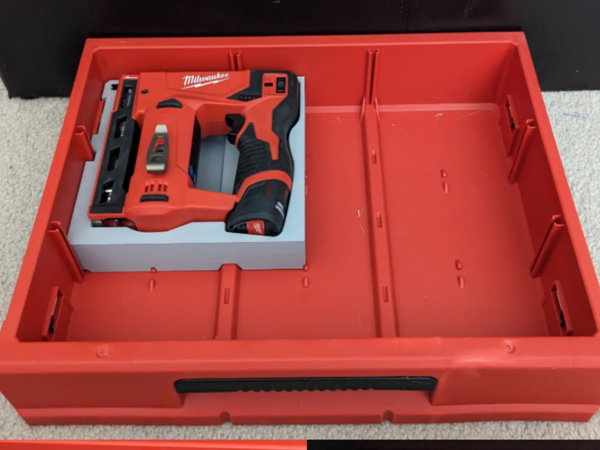 Milwaukee PACKOUT Insert For Milwaukee M12 Stapler