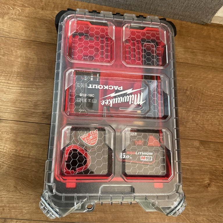 Milwaukee PACKOUT Charger Insert for M12 and M18 Batteries - PACKOUT Insert