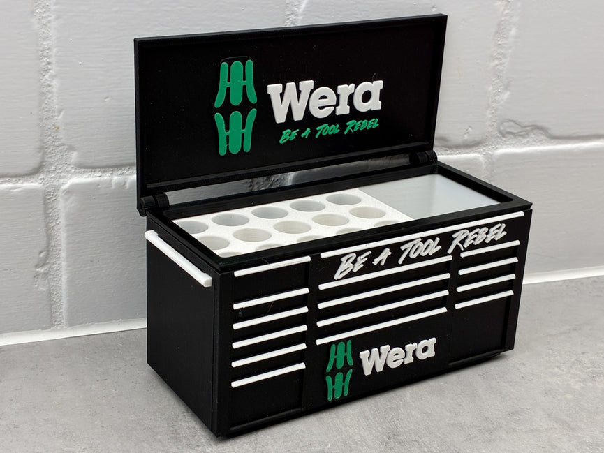 Wera Inspired Mini Toolbox Caddy - Battery Storage Insert - Tool Insert