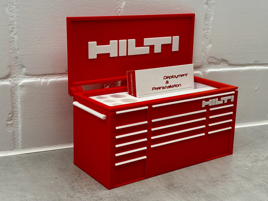 Hilti Inspired Mini Toolbox Caddy - Battery Storage Insert - Tool Insert