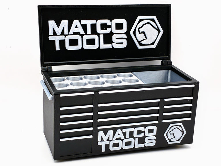 Matco Tools Inspired Mini Toolbox Caddy - Battery Storage Insert - Tool Insert