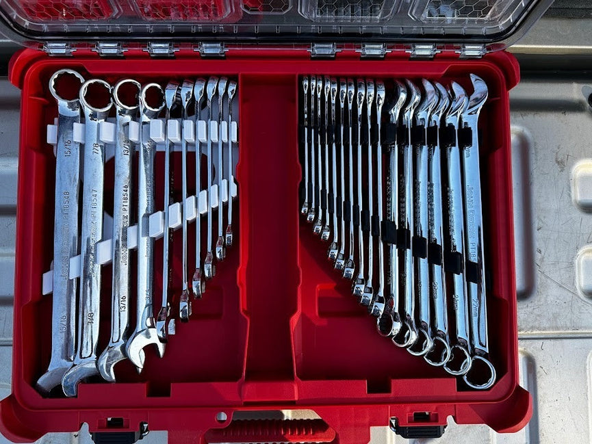 Milwaukee PACKOUT Low-Profile Compact Organiser 48-22-8436 Metric Wrench Insert