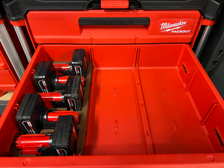 Milwaukee PACKOUT Drawer M12 Xc Insert Left Side - PACKOUT Insert
