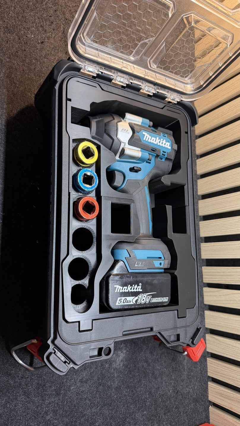 Milwaukee Makita DTW700 Insert for Fits Milwaukee PACKOUT Compact Organiser 48228435