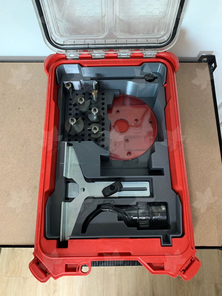 Milwaukee PACKOUT Compact Organiser 48228435 M18 Compact Router Insert