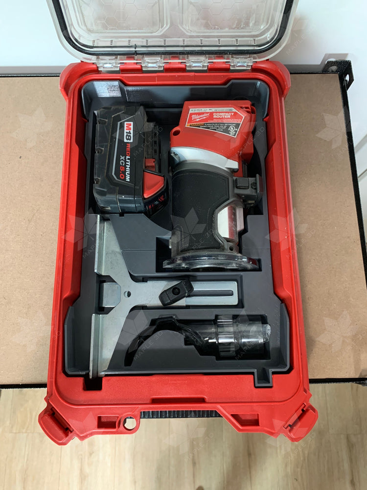 Milwaukee PACKOUT Compact Organiser 48228435 M18 Compact Router Insert