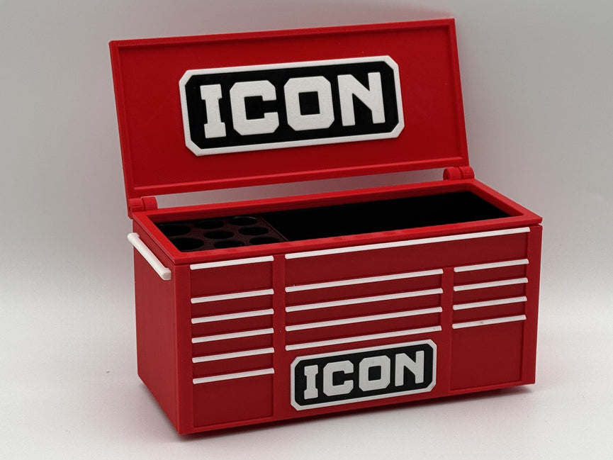Icon Inspired Mini Toolbox Caddy - Battery Storage Insert - Tool Insert