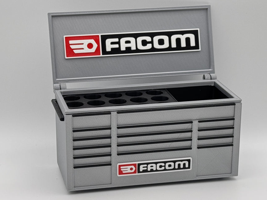 Facom Inspired Mini Toolbox Caddy - Battery Storage Insert - Tool Insert