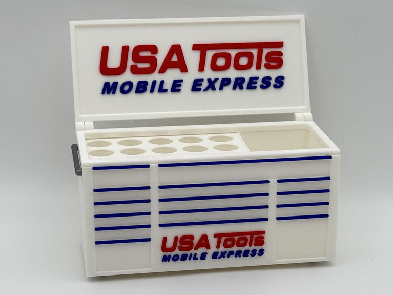 Usa Tools Inspired Mini Toolbox Caddy - Battery Storage Insert - Tool Insert