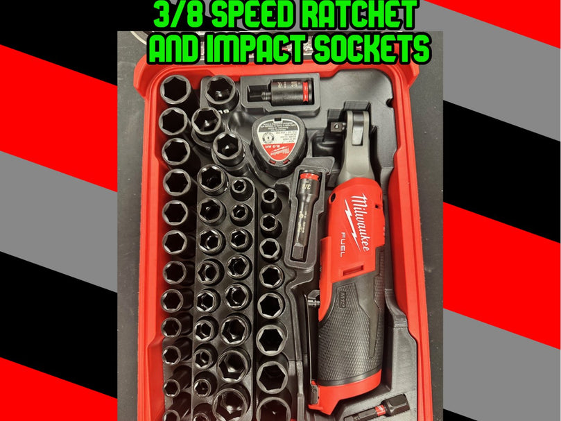 Milwaukee 3/8 SPEED Ratchet & Socket PACKOUT Insert