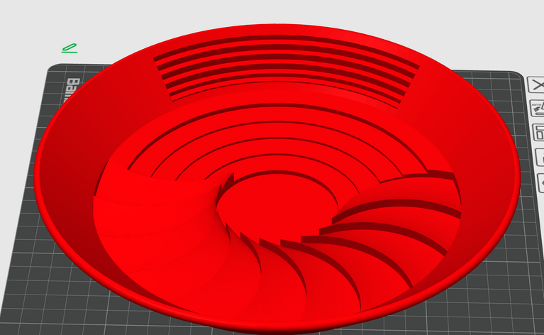 Turbo Pan – Fast Gold Prospecting Tool (3D Printed in Durable PETG)