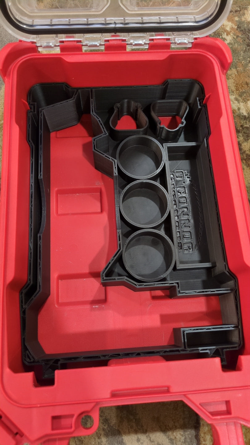 Milwaukee M12 Pex Expander Deep Organiser Insert for Fits Milwaukee PACKOUT