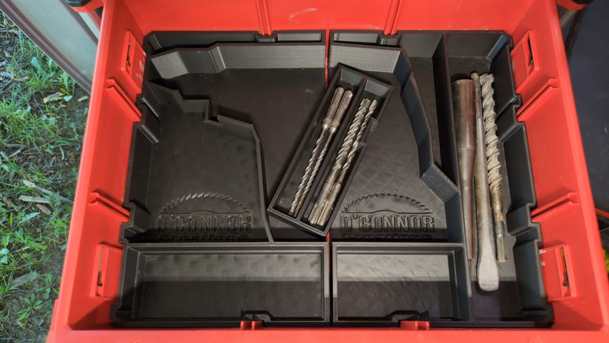 Milwaukee M18 Rotary Hammer Drawer Insert for Fits Milwaukee PACKOUT Drawers