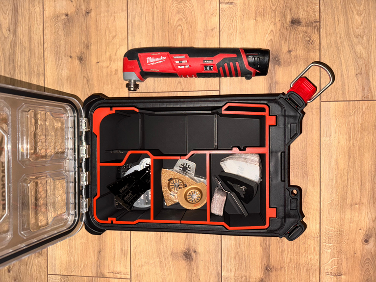 Milwaukee PACKOUT Compact Organiser 48-22-8435 M12 Multitool Insert
