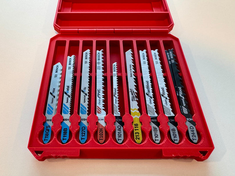 Milwaukee T - Shank Jigsaw Blade Storage Case - PACKOUT Insert