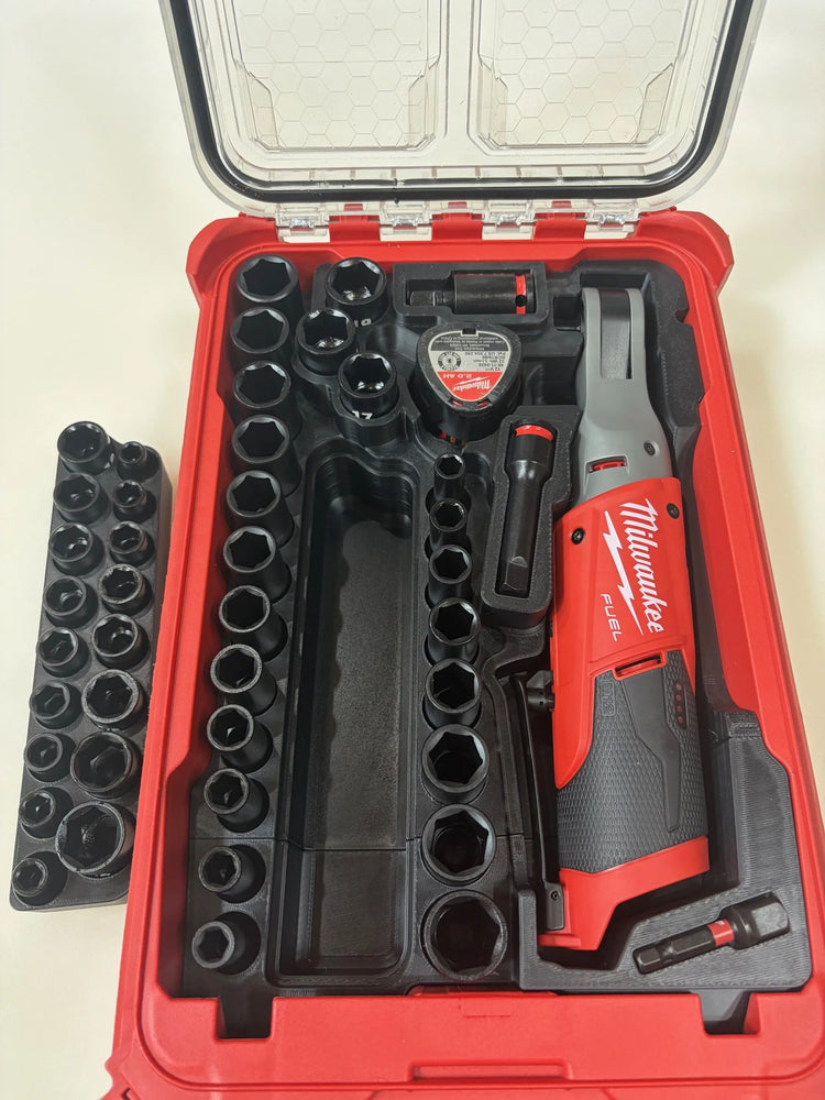 Milwaukee PACKOUT 3/8 in Ratchet & Impact Socket Insert