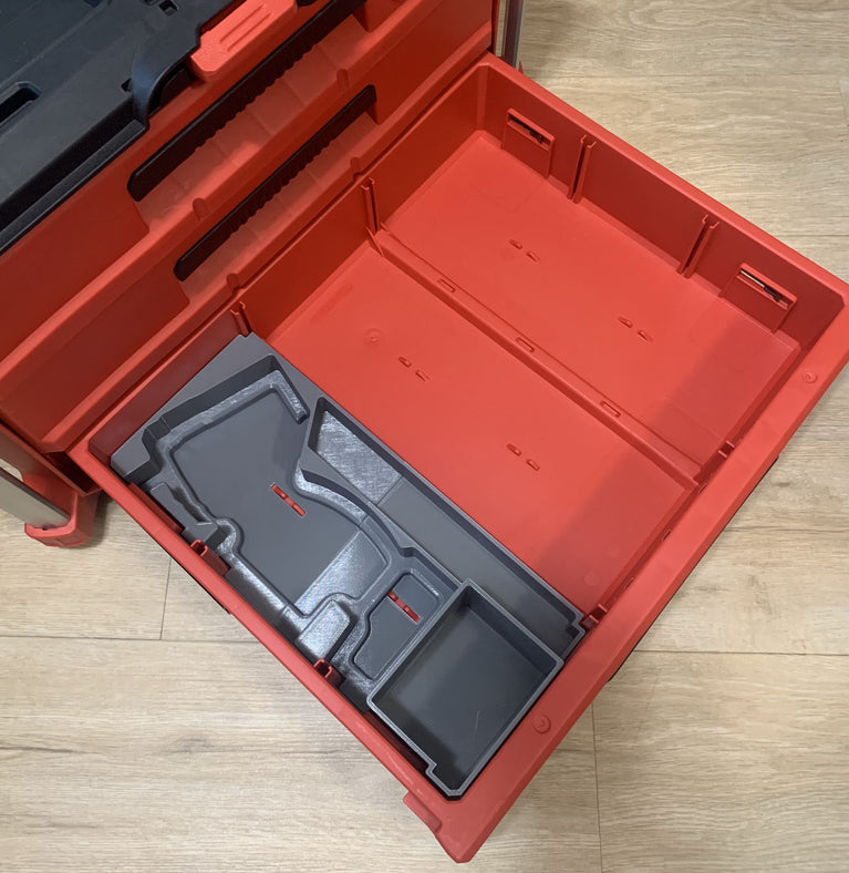 Milwaukee M12 Gen 2 Stubby Impact Wrench PACKOUT Drawer Insert