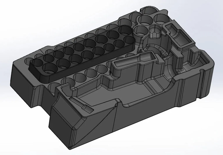 Milwaukee PACKOUT 3/8 in Ratchet & Impact Socket Insert