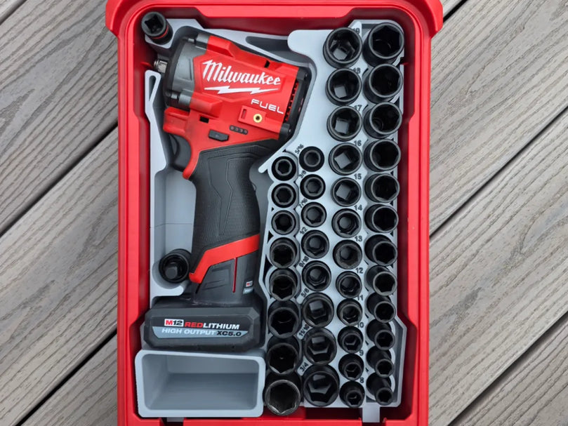 Milwaukee PACKOUT Stubby & Socket Organizer