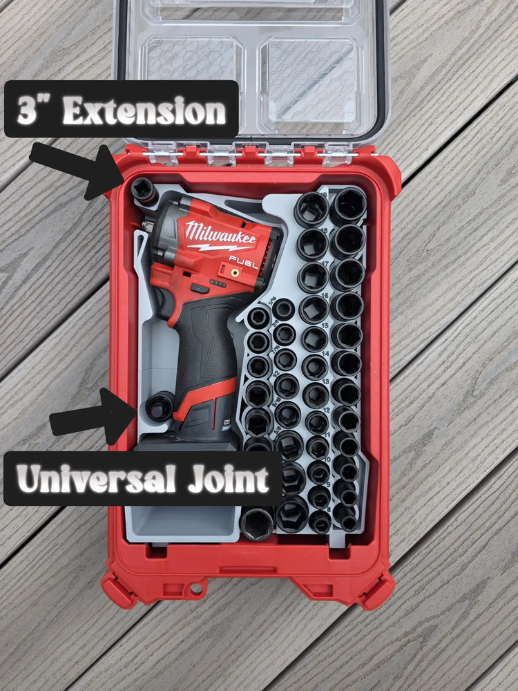 Milwaukee PACKOUT Stubby & Socket Organizer