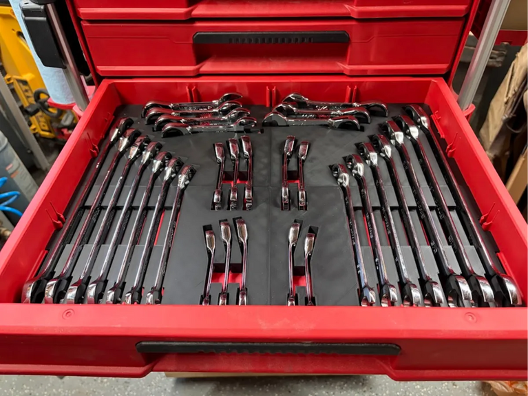 Milwaukee PACKOUT 4-Drawer Wrench Insert